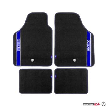 Универсални мокетни стелки Sparco - 03763BBS със синьо
