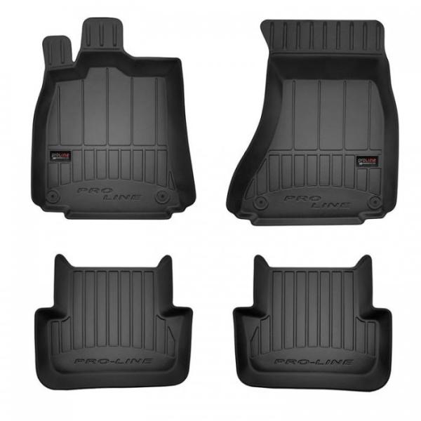 Гумени стелки Frogum Proline 3D съвместими с AUDI A4 B8 (2008-2015) СЕДАН/КОМБИ/ALLROAD 4 ЧАСТИ