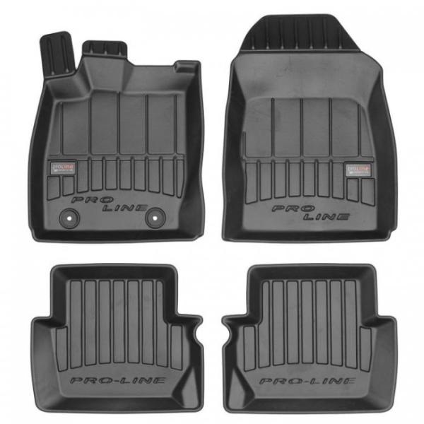 Гумени стелки Frogum Proline 3D съвместими с Ford Fiesta MK6 (2008-2014) - 4 части