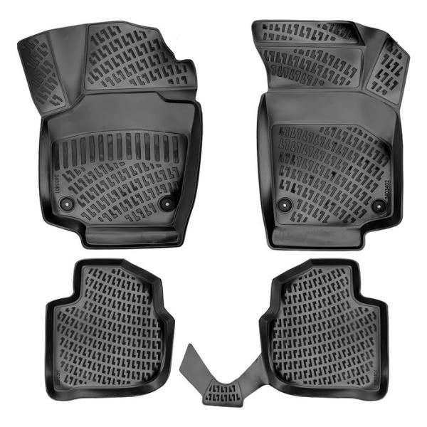Гумени стелки RizLine съвместими с Seat Toledo 2012+