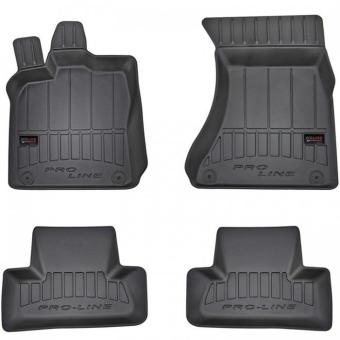 Гумени стелки Frogum Proline 3D съвместими с AUDI Q5 1 (2008-2017)/ AUDI SQ5 (2014-2017) 4 ЧАСТИ