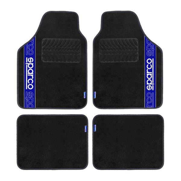 Стелки мокет Sparco SPF510BL 4БР/К-Т Със синьо