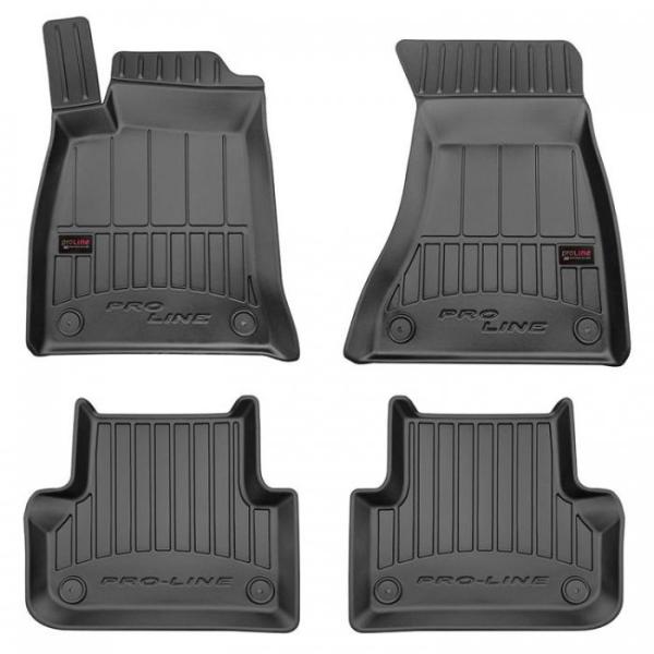 Гумени стелки Frogum Proline 3D съвместими с AUDI A4 B9 (2016+) 4 ЧАСТИ