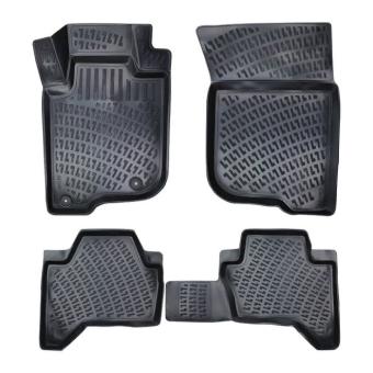 Гумени стелки RizLine съвместими с Mitsubishi Pajero 2006- Къса база