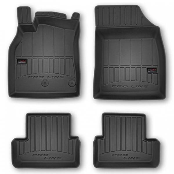 Гумени стелки Frogum Proline 3D съвместими с RENAULT MEGANE 3 (2008-2015) 4 ЧАСТИ