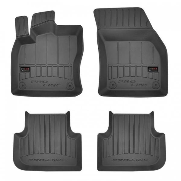Гумени стелки Frogum Proline 3D съвместими с VW TIGUAN 2 (2015+) 4 ЧАСТИ