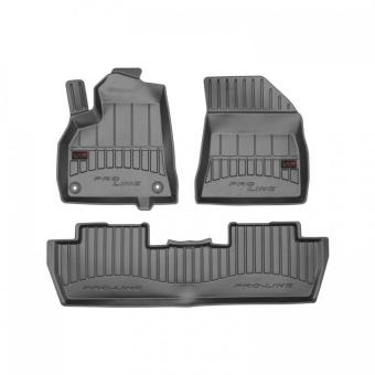 Гумени стелки Frogum Proline 3D съвместими с PEUGEOT 5008 I (2009-2017) 3 ЧАСТИ