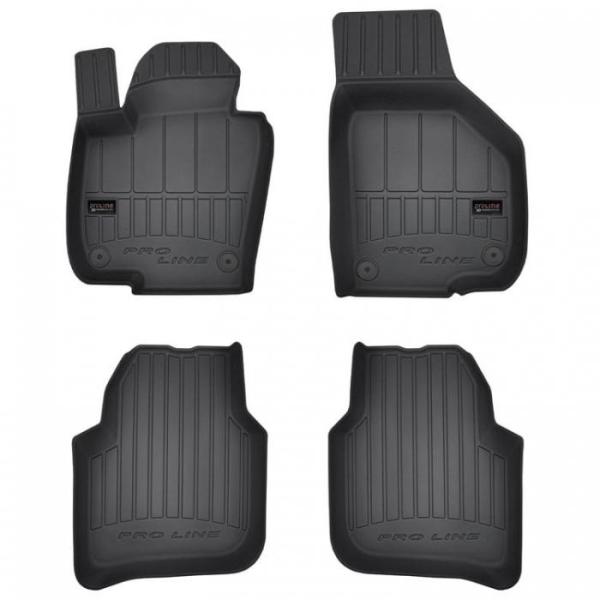 Гумени стелки Frogum Proline 3D съвместими с Skoda Superb 2 (2008-2015) - 4 части
