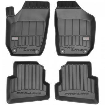 Гумени стелки Frogum Proline 3D съвместими с Skoda Fabia 2 2007-2014 (2 части)