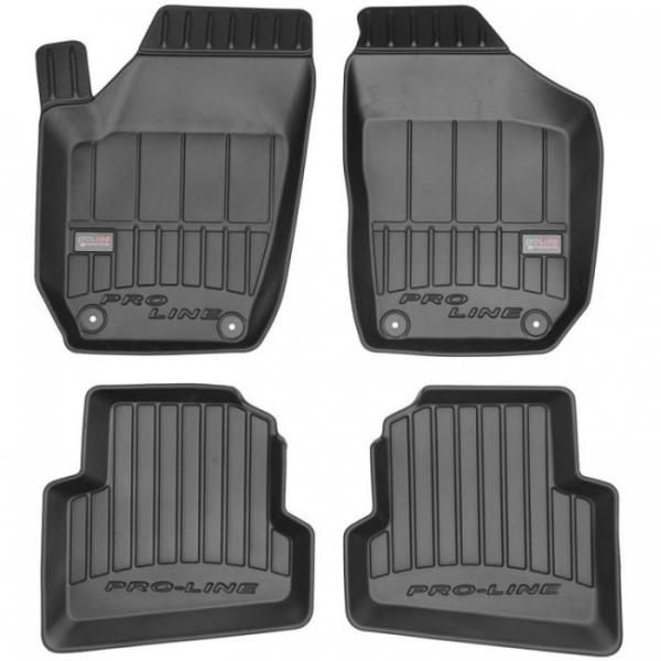 Гумени стелки Frogum Proline 3D съвместими с Skoda Fabia 2 2007-2014 (2 части)