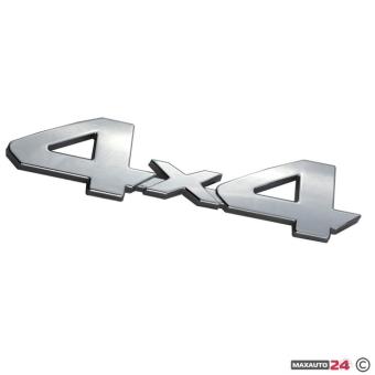 Стикер 4х4 МЕТАЛ - 15M