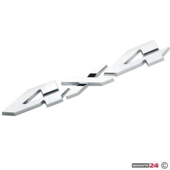 Стикер 4х4 МЕТАЛ - 21.50CM