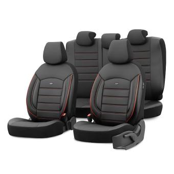 Тапицерия за седалки Otom Premium PRM115 (Черно/Червено)