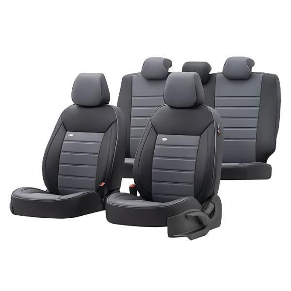 Тапицерия за седалки Otom Premium PRM104 (Черно/Сиво)