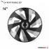 Тасове за джанти 14'' Versaco Vector RC Black/Silver