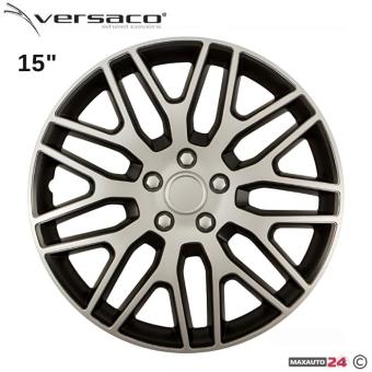 Тасове за джанти 15'' Versaco Dakar Silver/Black
