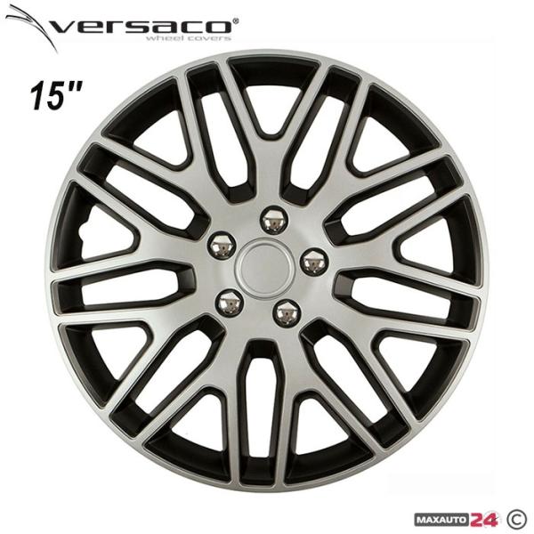 Тасове за джанти 15'' Versaco Dakar NC Silver/Black