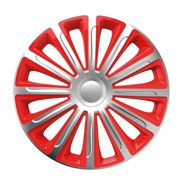 Тасове за джанти 16'' Versaco Trend Silver / Red