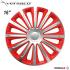 Тасове за джанти 16'' Versaco Trend Silver / Red