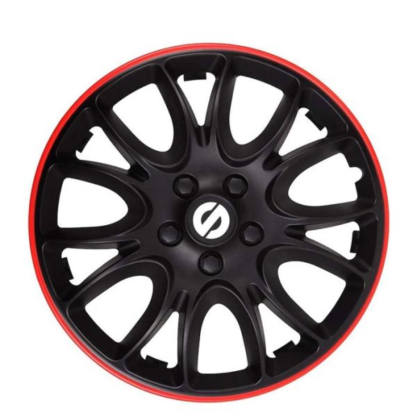 Тасове за джанти 15'' Sparco SPC1594BKRD ЧЕРНО/ЧЕРВЕНО