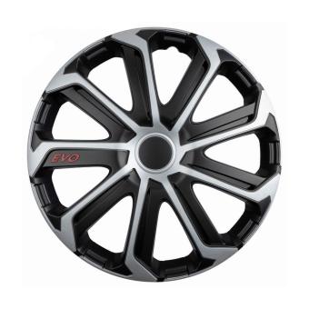Тасове за джанти 14'' Versaco Evo Black/Silver