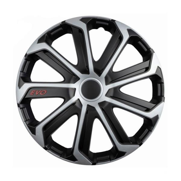 Тасове за джанти 14'' Versaco Evo Black/Silver