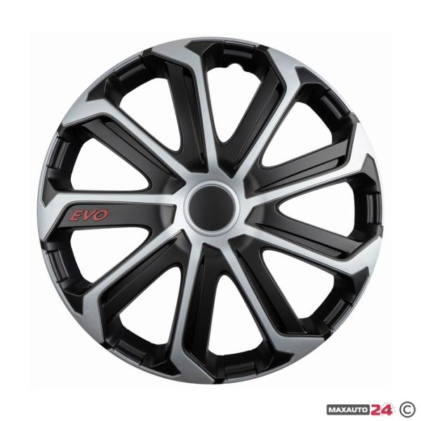Тасове за джанти 15'' Versaco Evo Black/Silver