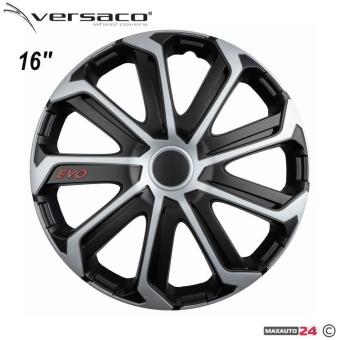 Тасове за джанти 16'' Versaco Evo Black/Silver