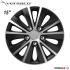 Тасове за джанти 13'' Versaco Rapid NC Silver / Black