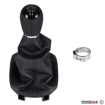 Топка за скоростен лост с маншон съвместима с Seat Leon (98-05) - със 5 скорости