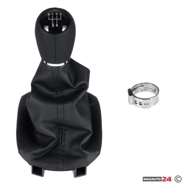 Топка за скоростен лост с маншон съвместима с Seat Leon (98-05) - със 5 скорости