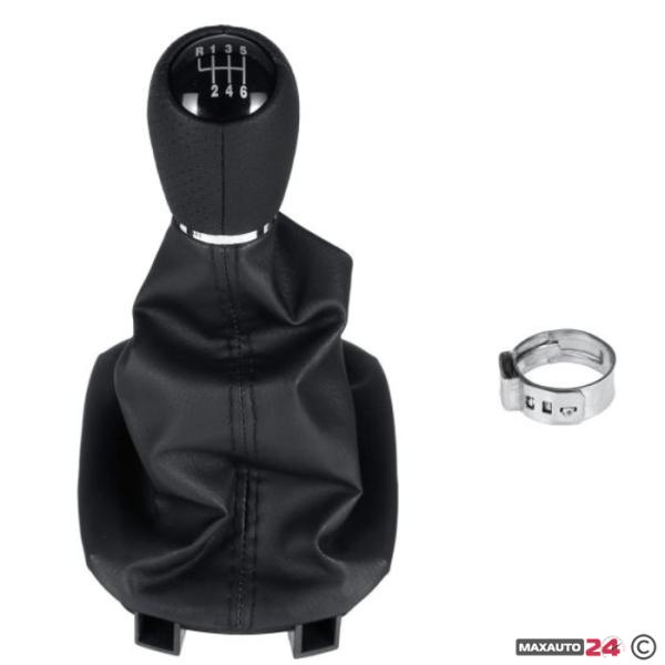 Топка за скоростен лост с маншон съвместима с Seat Leon (98-05) - със 6 скорости