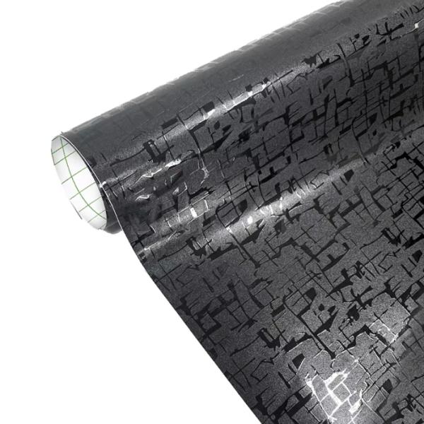 Фолио за облепяне черно 1.52m x 1m - PG255