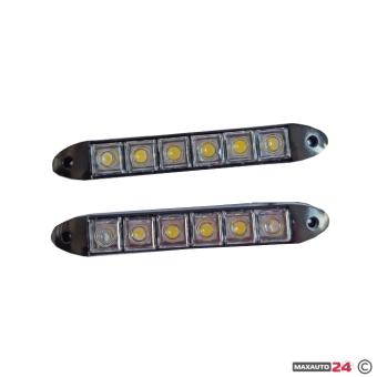 Дневни светлини 1628-6 LED 2бр/к-т
