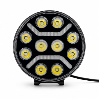ХАЛОГЕН ДИОДЕН 709 12-24V 10 LED 7″