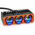 Халоген 3led 12-24V 2бр/к-т - PG650 БЯЛ