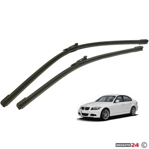 Предни чистачки съвместими с BMW E90 (09-12) / BMW F30 (12+) 2бр/к-т