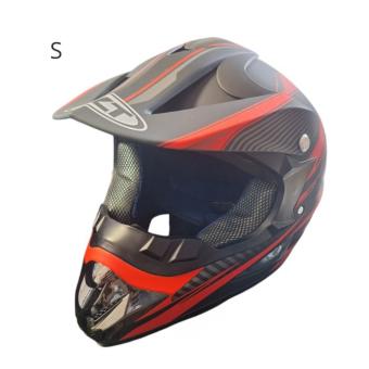 Детска Мотокрос Каска 125 - S - Black / Red Argos