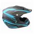Детска Мотокрос Каска 125 - XXS - Black / Blue Argos