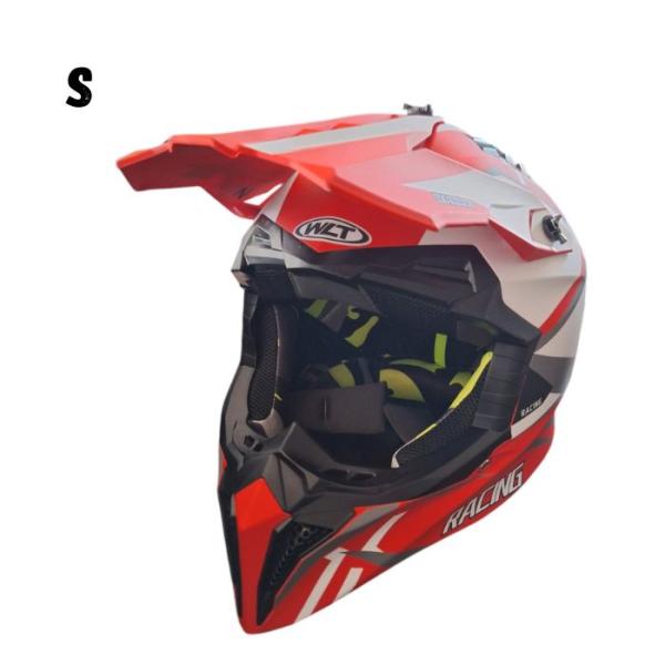 Кросова Каска 127 - S - Red/ White