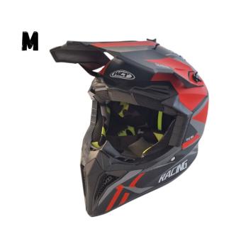 Кросова Каска 127 - M - Matt Black/Red