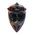 Кросова Каска 127 - M - Matt Black/Red