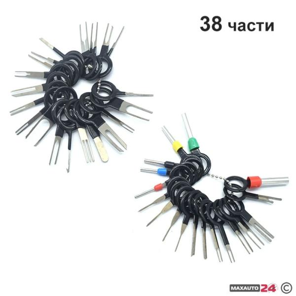 Иинструмент за вадене на пинове 38 части