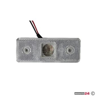 Габарит правоъгълен 0030 12V бял