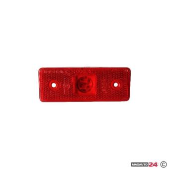 Габарит правоъгълен 0030 24V червен