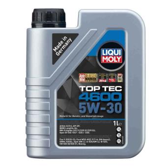Масло синтeтична технология Liqui Moly TOP TEC 4600 5W-30 5л. - 2316