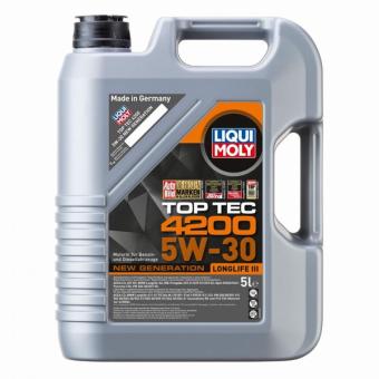 Масло синтeтична технология Liqui Moly TOP TEC 4200 5W-30 5л. - 8973