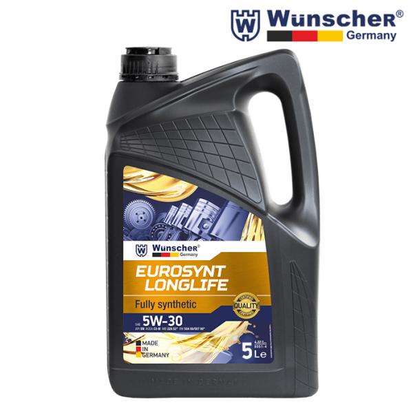 Масло Wunscher 8051 EUROSYNT LONGLIFE 5W/30 - 5л.